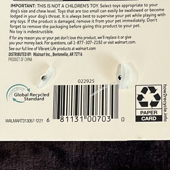 Yummy Sushi Dog Toy Set Plush with Squeakers Vibrant Life Cozy Buddy New - Picture 11 of 14